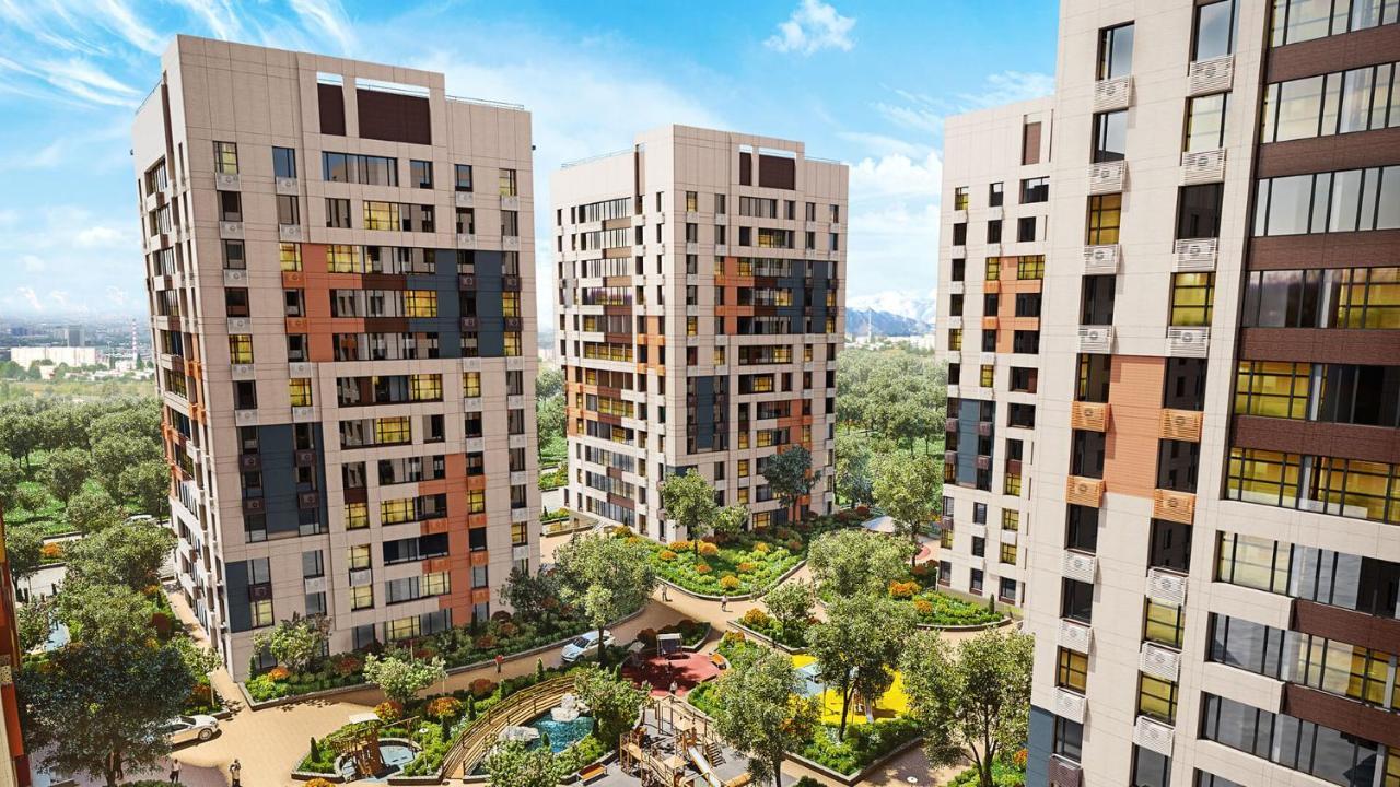 Halal-Apartamenty Рядом Трц Megaalma-Ata Esterno foto